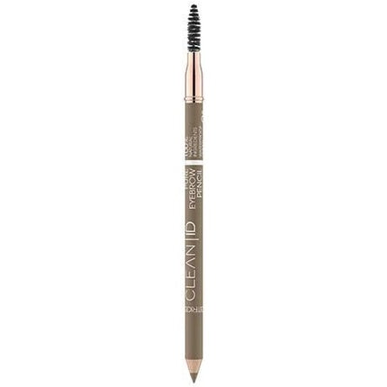 Catrice Clean ID Pure Eyebrow Pencil Eye Pencil 040 Ash Brown Vegan Water Resistant - 1g