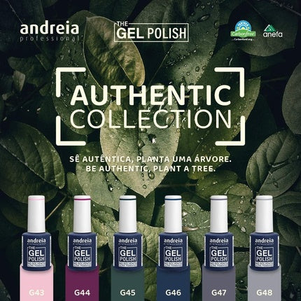 Andreia Professional The Gel Polish Solvent and Odor Free Gel Colour G47 Cold Grey