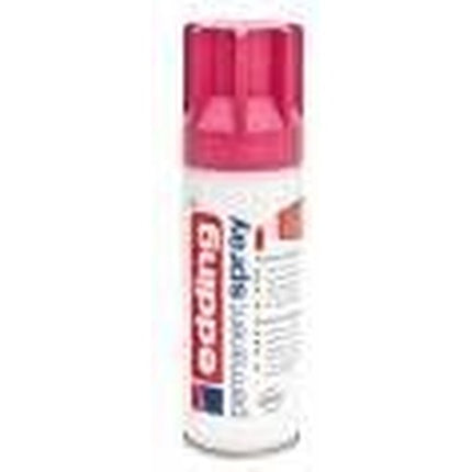 Edding Permanent Tele Magenta 200ml Spray Premium Acrylic Varnish RAL 4010