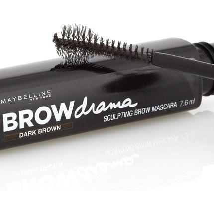 Maybelline Brow Drama Sculpting Brow Mascara Dark Brown 7.6 ml