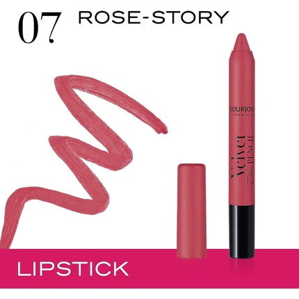 Bourjois Velvet Matte Lip Pencil 07 Rose-Story 3g