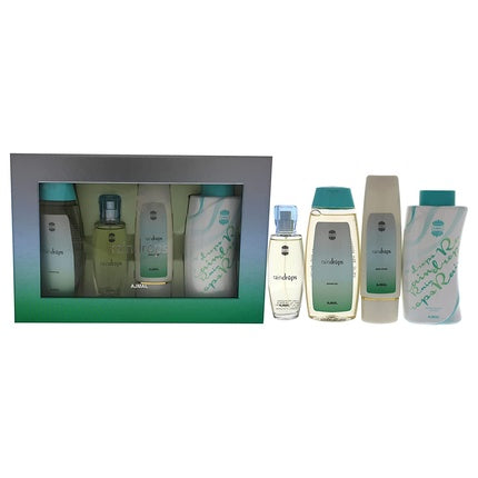 Ajmal Raindrops for Women 4 Piece Gift Set
