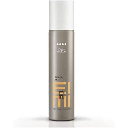 Wella EIMI Super Set Hair Lacquer Finishing Spray for Extra Strong Reliable Hold with UV Protection Formula and Protection from Moisture and Heat 1 x 75ml