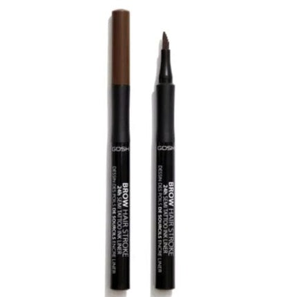 Gosh Brown Hair Stroke Precision Brow Styling Pen 002 Grey Brown