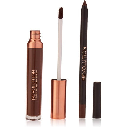 Makeup Revolution Retro Luxe Lip Kit Matte Glory 1g + 5.5ml