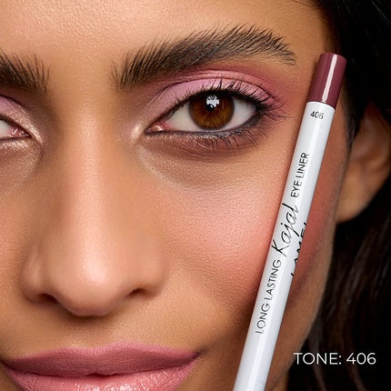 Lamel Kajal Eyeliner Long-lasting No Fading or Smudging Cruelty-free Mocha N.406