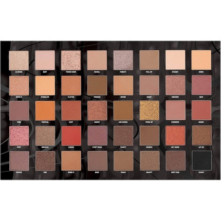 W7 Warm Up Pressed Pigment Palette 40 High Impact Warm Tone Colours
