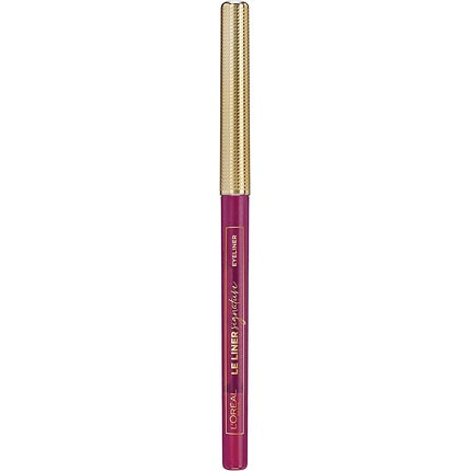 L'Oreal Le Liner Signature Waterproof Eyeliner Pencil - 10 Rose Latex - Pink