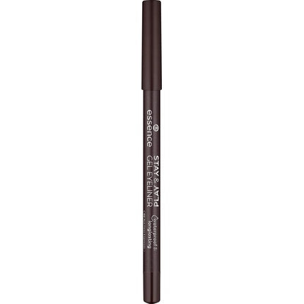 Essence Stay & Play Gel Eyeliner Super Soft Gel-like Texture Waterproof Longlasting Vegan Cruelty Free But First Espresso