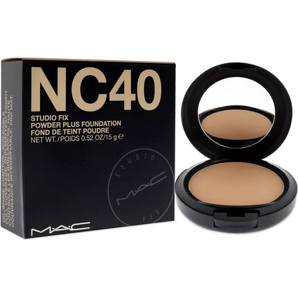 MAC Studio Fix Powder Plus Foundation NC40 15g