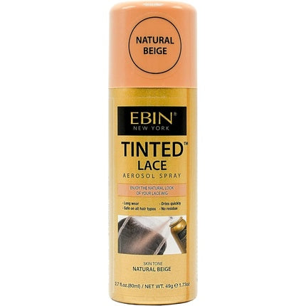 Ebin Tinted Lace Spray Natural Beige 80ml