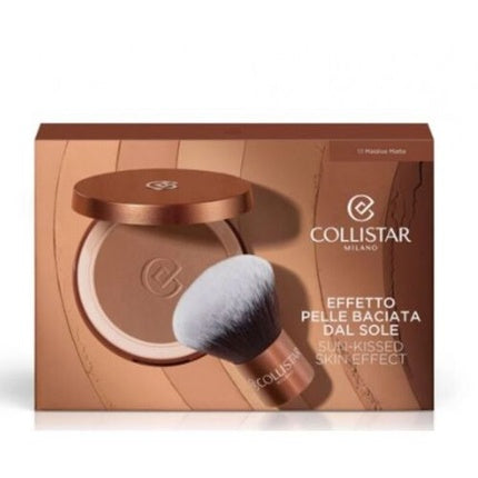 Collistar Hawaii Matte Kit Bronzer with Kabuki Brush