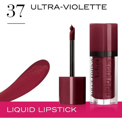 Bourjois Paris Rouge Edition Velvet Lipstick 7.7ml 37 Ultra Violette