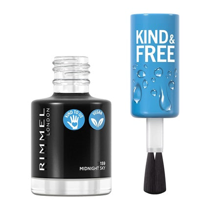 Rimmel Kind & Free Clean Nail Polish 8ml, 159 Midnight Sky nail polish