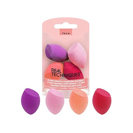 Real Techniques 4 Mini Miracle Complexion Sponges