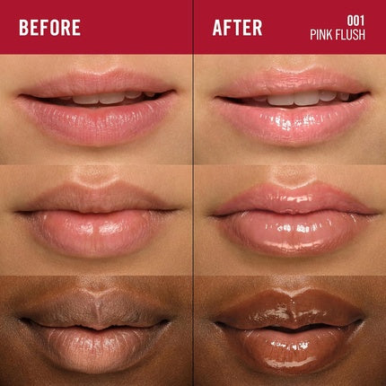 Rimmel Oh My Gloss! Lip Oil 001 Pink Flush Juicy Shine Hydrates Naturally