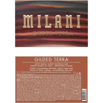 Milani Gilded Eyeshadow Palette 9g