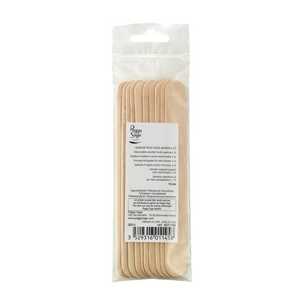 Peggy Sage Disposable Wooden Body Spatula 15cm