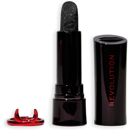 Revolution Beauty Truly Sinful Black Ring Lipstick Halloween Lip Costume Makeup