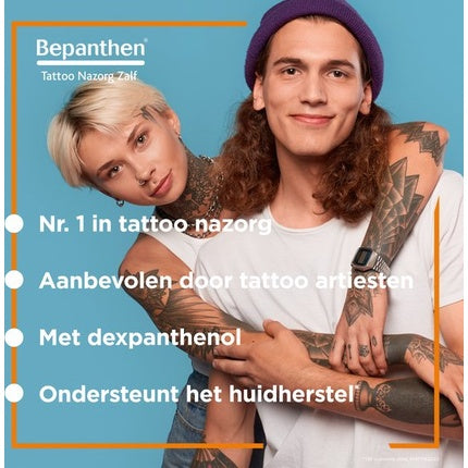 Bepanthen Tattoo Ointment - Responsible Care And Protects - Tattooed Skin - 100 Grams