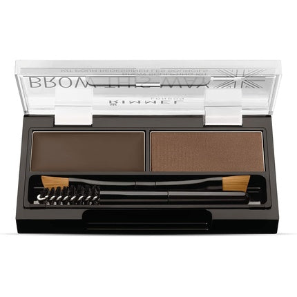Rimmel Brow This Way Brow Sculpting Kit - 003 Dark Brown, 1.3g