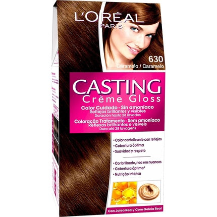 Hair Color Without Ammonia Casting Creme Gloss L'Oreal Make Up Caramel 180ml