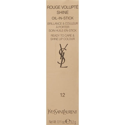 Yves Saint Laurent Rouge Volupte Shine 12 Incandescent Coral 0.15 oz