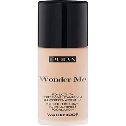 Pupa Fluid Foundation Waterproof Wonder Me 010 Porcelain Neutral