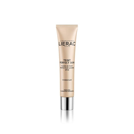 Lierac Teint Perfect Skin Spf20 Light Illuminating Foundation 01 Beige Clair 30ml