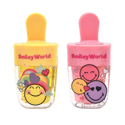Smiley Lip Gloss Classic Tube Cosmetic Long-Lasting Smooth Glossy