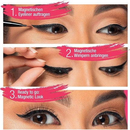 ARDELL Professional Magnetic Gel Liner Black Vegan 3g Gel Lash Liner with Brush Applicator