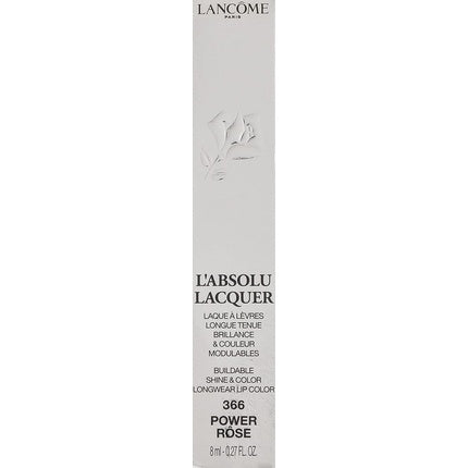 Lancome - L'Absolu Lacquer Lip Color 366 Power Rose 8ml/0.27oz