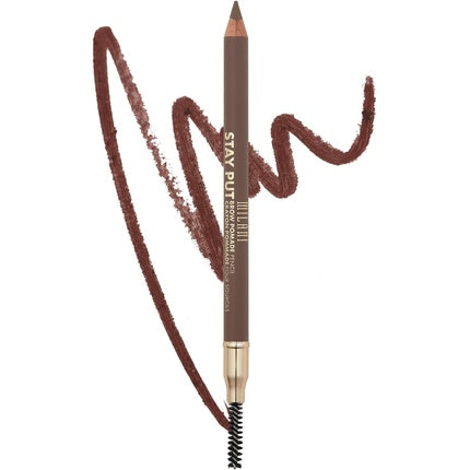 Milani Stay Put Brow Pomade Pencil Medium Brown 0.4 oz