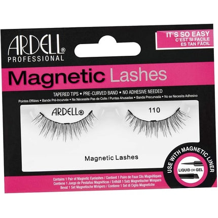 Ardell Single Magnetic Lashes Style 110 - Ideal for Use with Magnetic Lash Liner