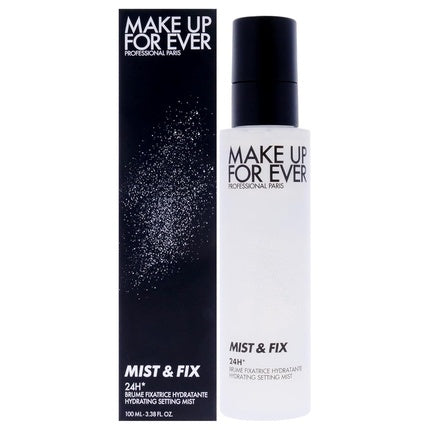 Make Up For Ever Mist and Fix 24 Hour Hydrating Setting Spray for Women 3.4 oz