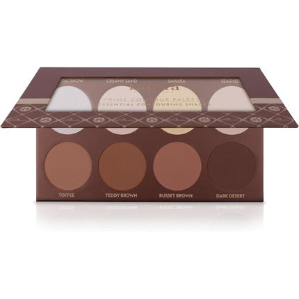 Professional Contour Palette 8 Colours Powder Kit Contour Highlight Set Make-Up Vegan Cruelty Free Cosmetics by Luvia Cosmetics