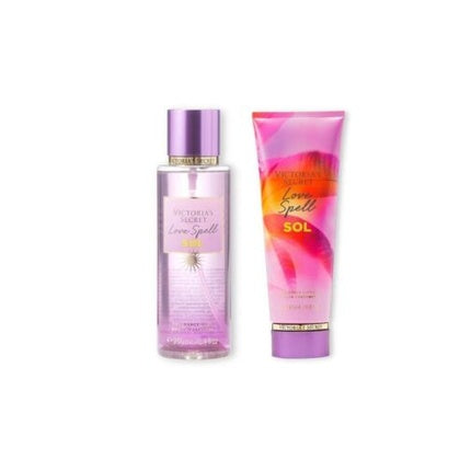 Victoria's Secret Love Spell SOL Bodyspray 250ml 8.4fl and Body Lotion 236ml