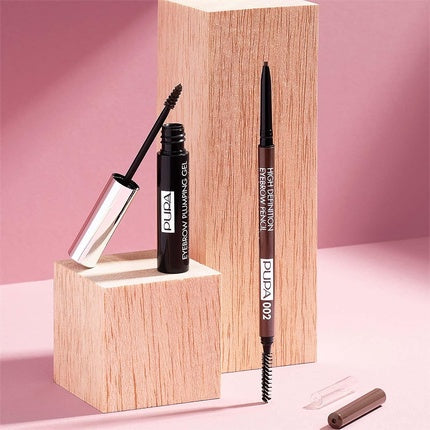 Pupa High Definition Eyebrow Pencil 002 Brown 0.09g