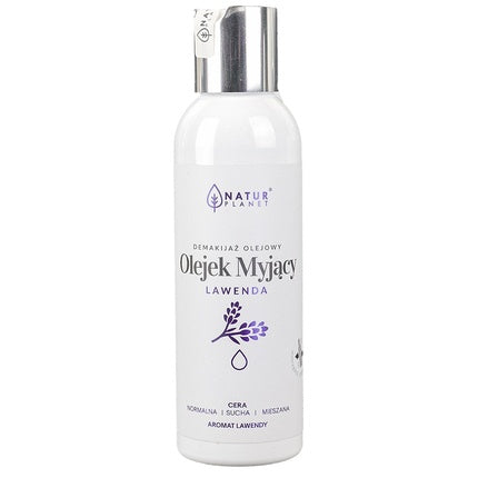 Natur Planet Cleansing Oil For Facial Makeup Removal Lavender 150ml