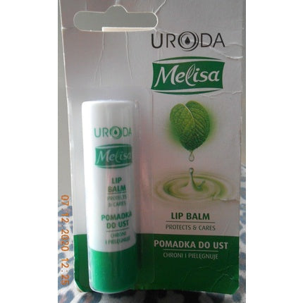 Melissa Lip Balm Protect & Care with Beeswax, Vitamin E, Carnauba Wax, Lanolin, UVA/UVB