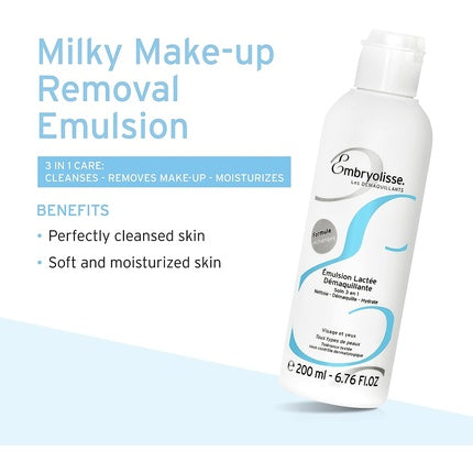 Embryolisse Milky Make-Up Remover Emulsion 200ml