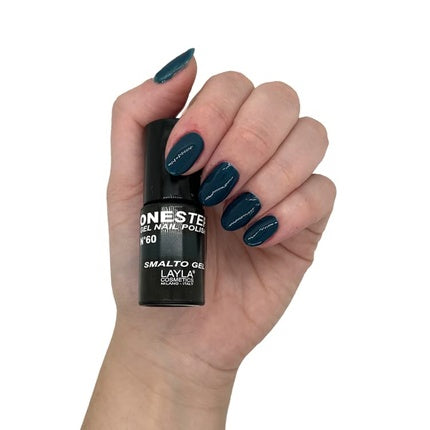 Layla Cosmetics One Step Gel Nail Polish Green Vogue 5ml