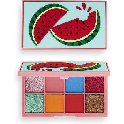 I Heart Revolution Mini Tasty Watermelon Eyeshadow Palette 8 Shades 10.8g