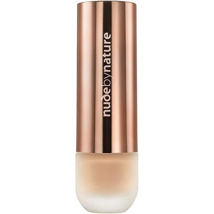 Nude By Nature Flawless Liquid Foundation Dermatologist Tested W4 Soft Sand