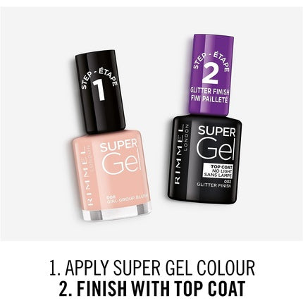 Rimmel London Super Gel Nail Polish Shade 8 12g