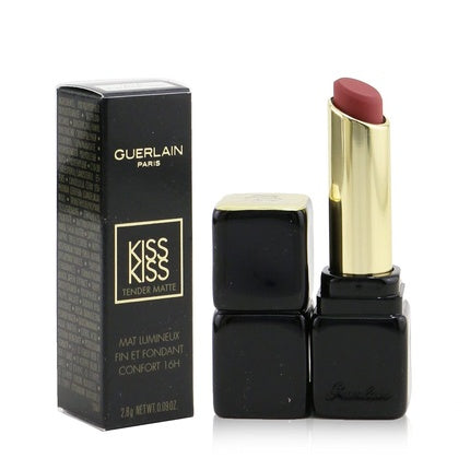 Guerlain KissKiss Tender Matte Lipstick - No. 214 Romantic Nude 0.09oz