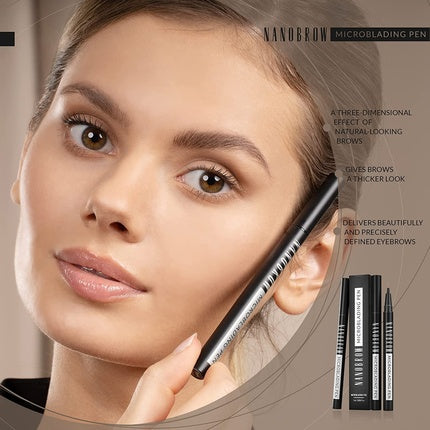 Nanobrow Microblading Pen - Enhancing, Thickening Eyebrow Filling