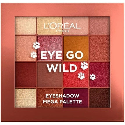 L'Oreal Eye Go Wild Eyeshadow Mega Palette 17g
