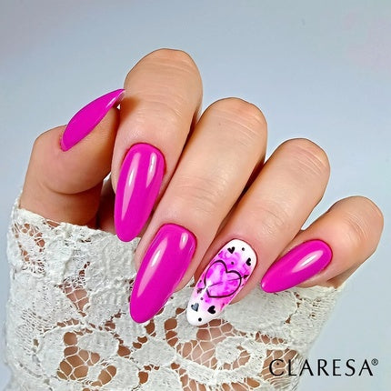 Claresa UV LED Nail Polish Collection Hybrid Manicure Soak Off - 5ml Pink Color No. 547