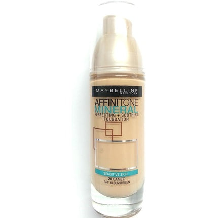 Maybelline Affinitone Mineral Foundation SPF18 30ml 20 Cameo
